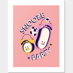 Snooze party Posters and Art